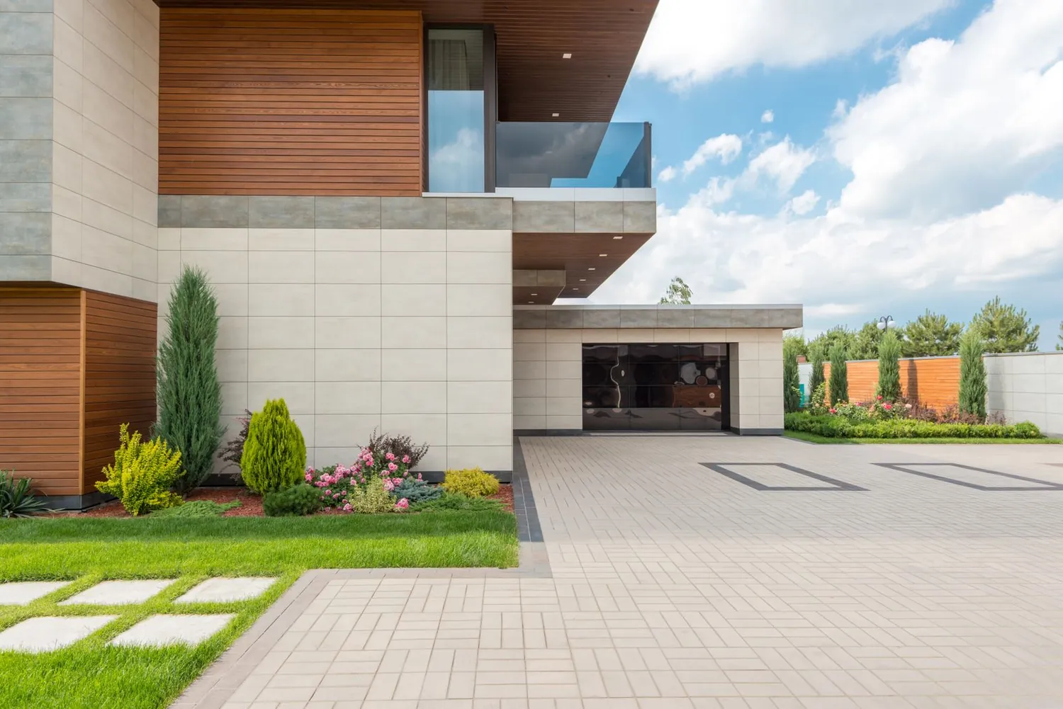 Clean driveway
